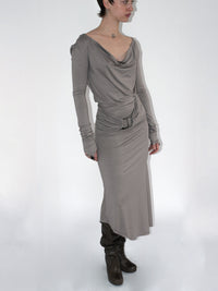 BUCKLE DRESS-Kenza Iatrides-APOC STORE