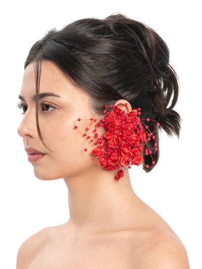 Bubble Garden Earrings - Red-1CONCEPT-APOC STORE