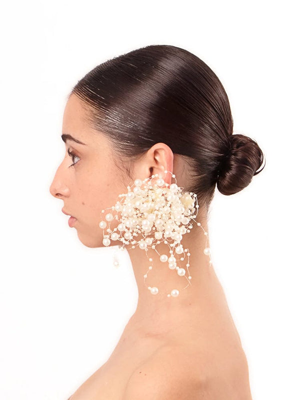 Bubble Bath Earrings - Pearl-1CONCEPT-APOC STORE