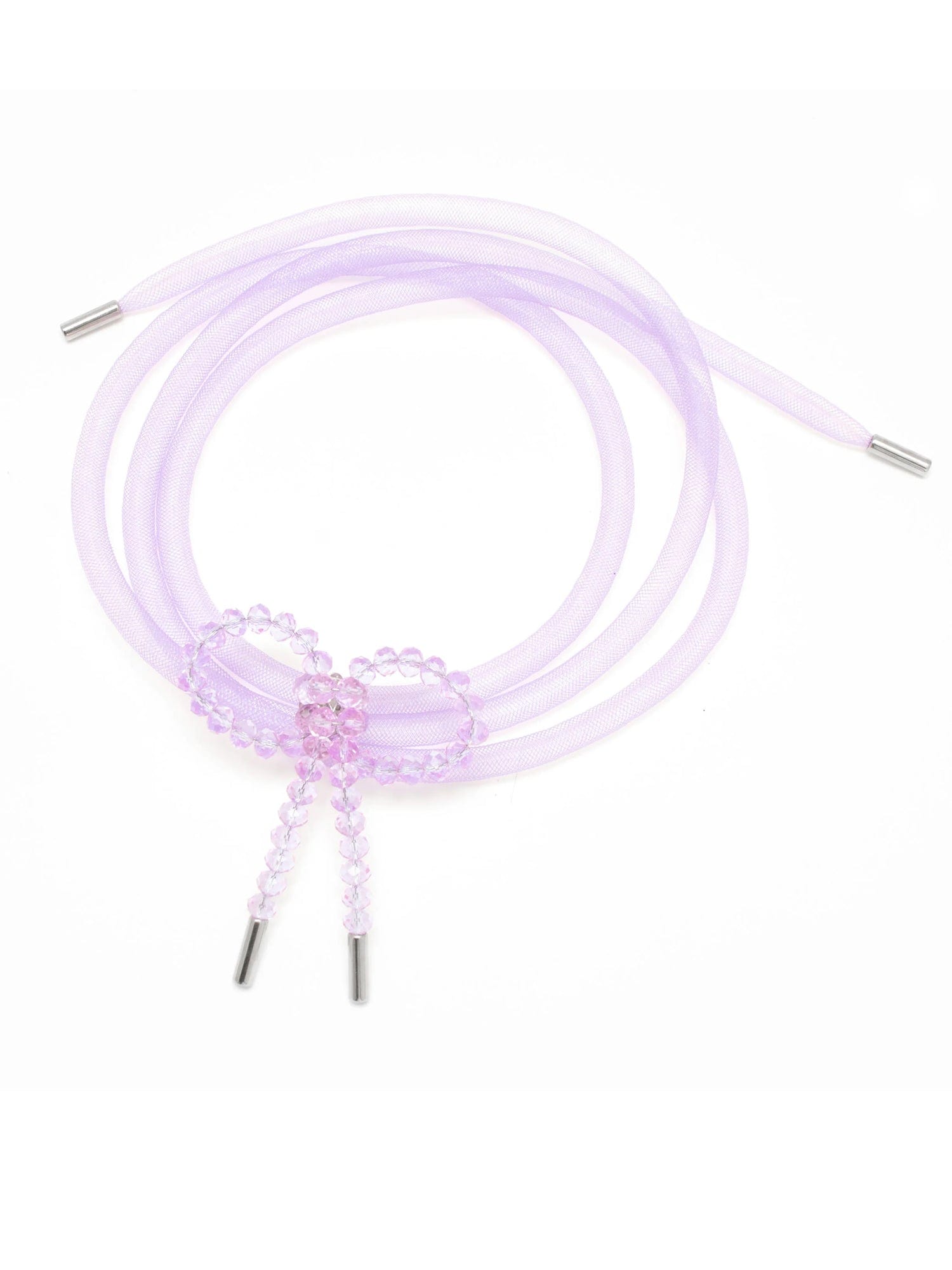 Lady Ribbon Choker - Lilac-1CONCEPT-APOC STORE