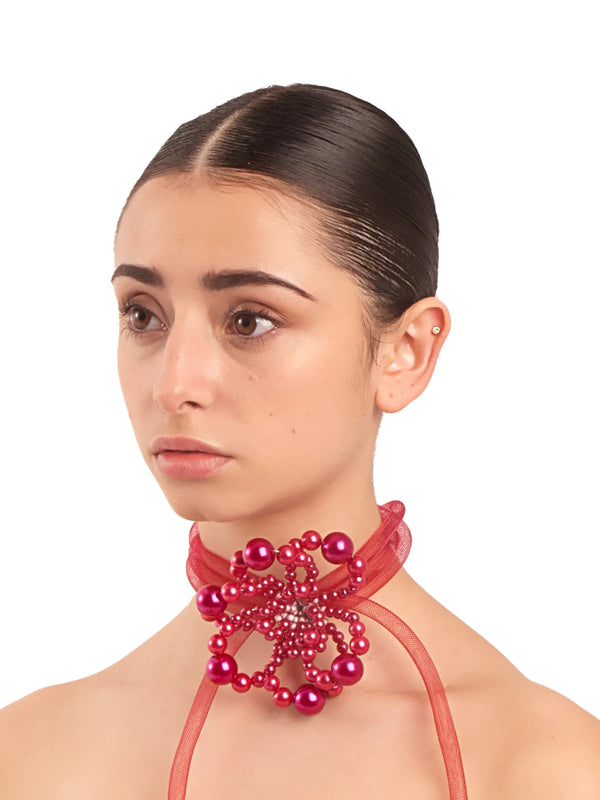 Delicious Choker - Burgundy-1CONCEPT-APOC STORE