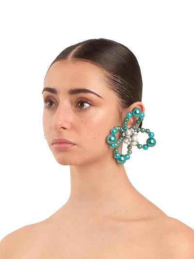 Candy Earrings - Ocean / Reflective-1CONCEPT-APOC STORE