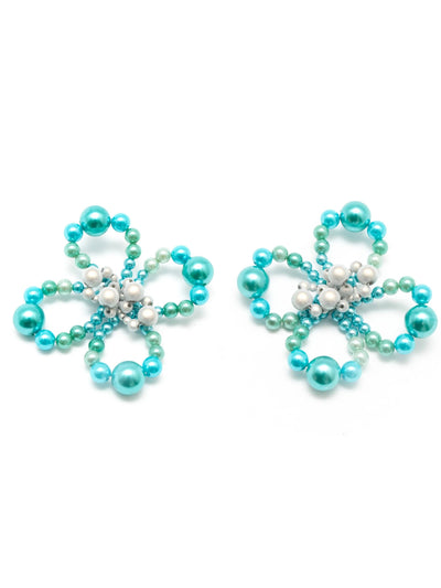 Candy Earrings - Ocean / Reflective-1CONCEPT-APOC STORE