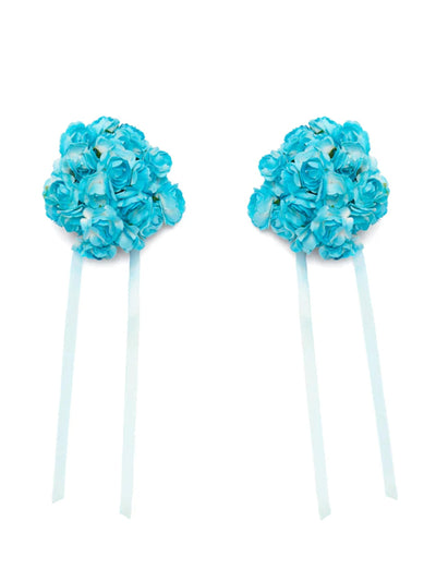 Wedding Bouquet Earrings - Blue-1CONCEPT-APOC STORE