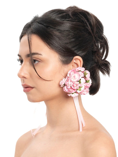 Wedding Bouquet Earrings - Pink-1CONCEPT-APOC STORE