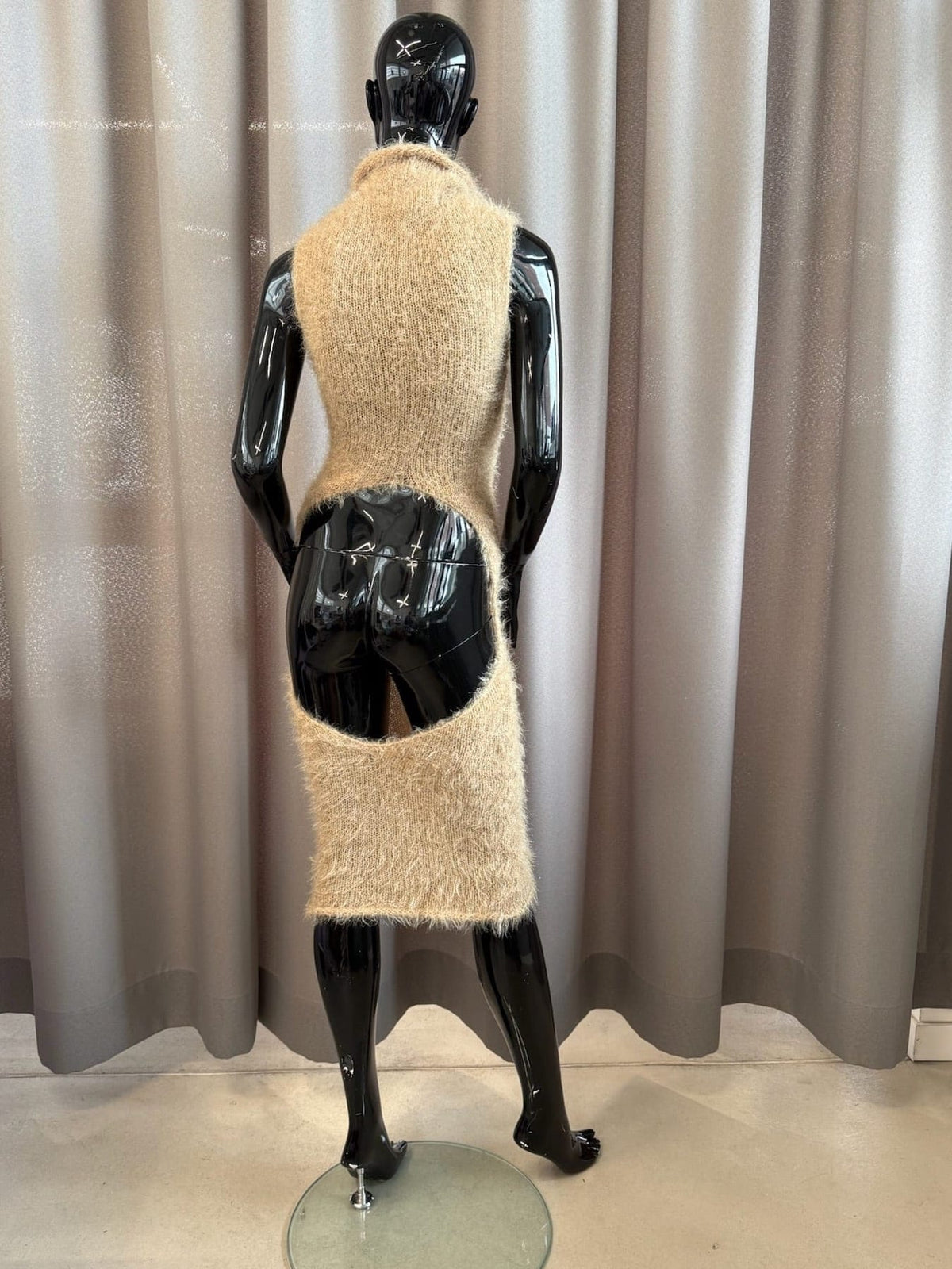 Hairy sexy dress