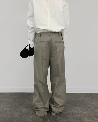 HIDDEN POCKET TROUSERS KHAKI GRAY-EGNARTS-APOC STORE