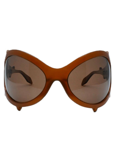 Bug Spike Milky Brown - Brown Lenses-Maustein-APOC STORE