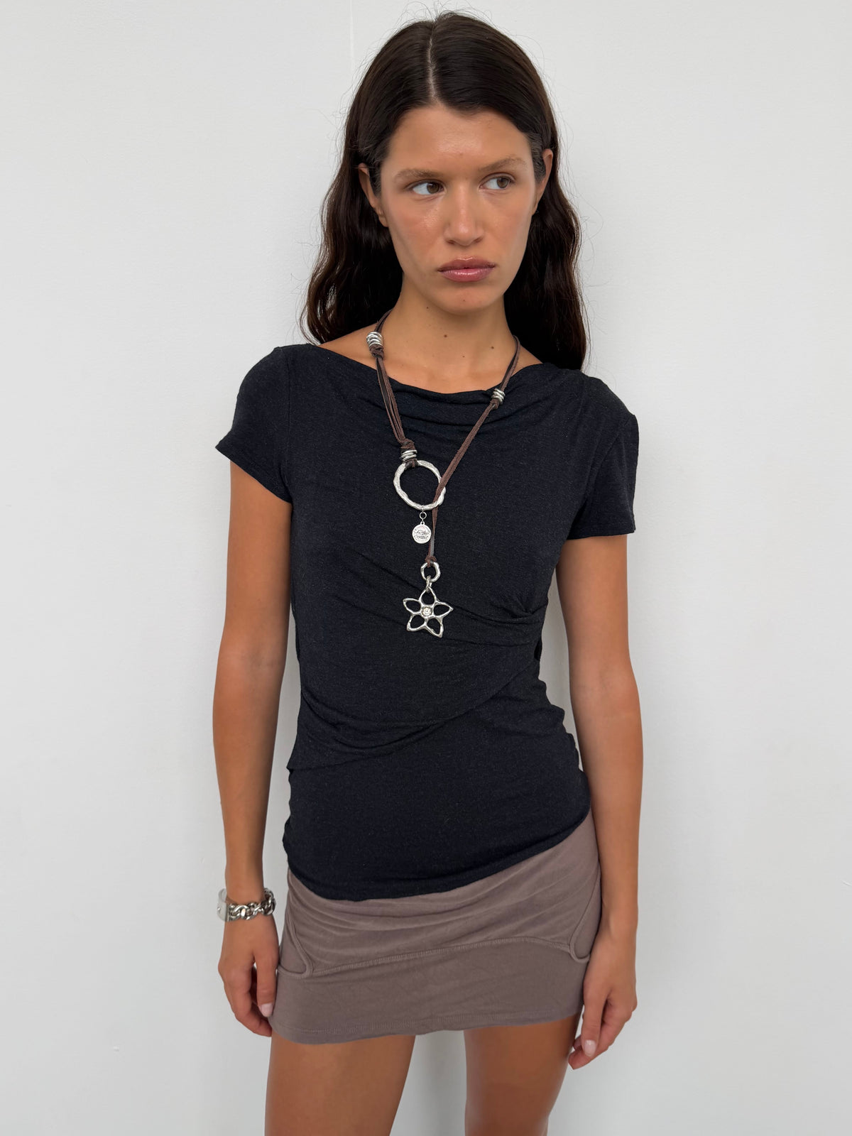 Iron Vine Necklace-Crystal-APOC STORE