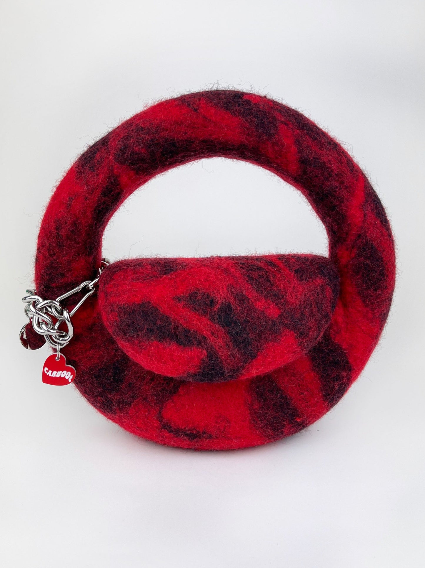 1 of 1 Mini Round Bag - Red / Black-Carboot-APOC STORE
