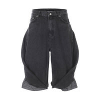 surgery bermuda folding pants 'black'-Surgery-APOC STORE