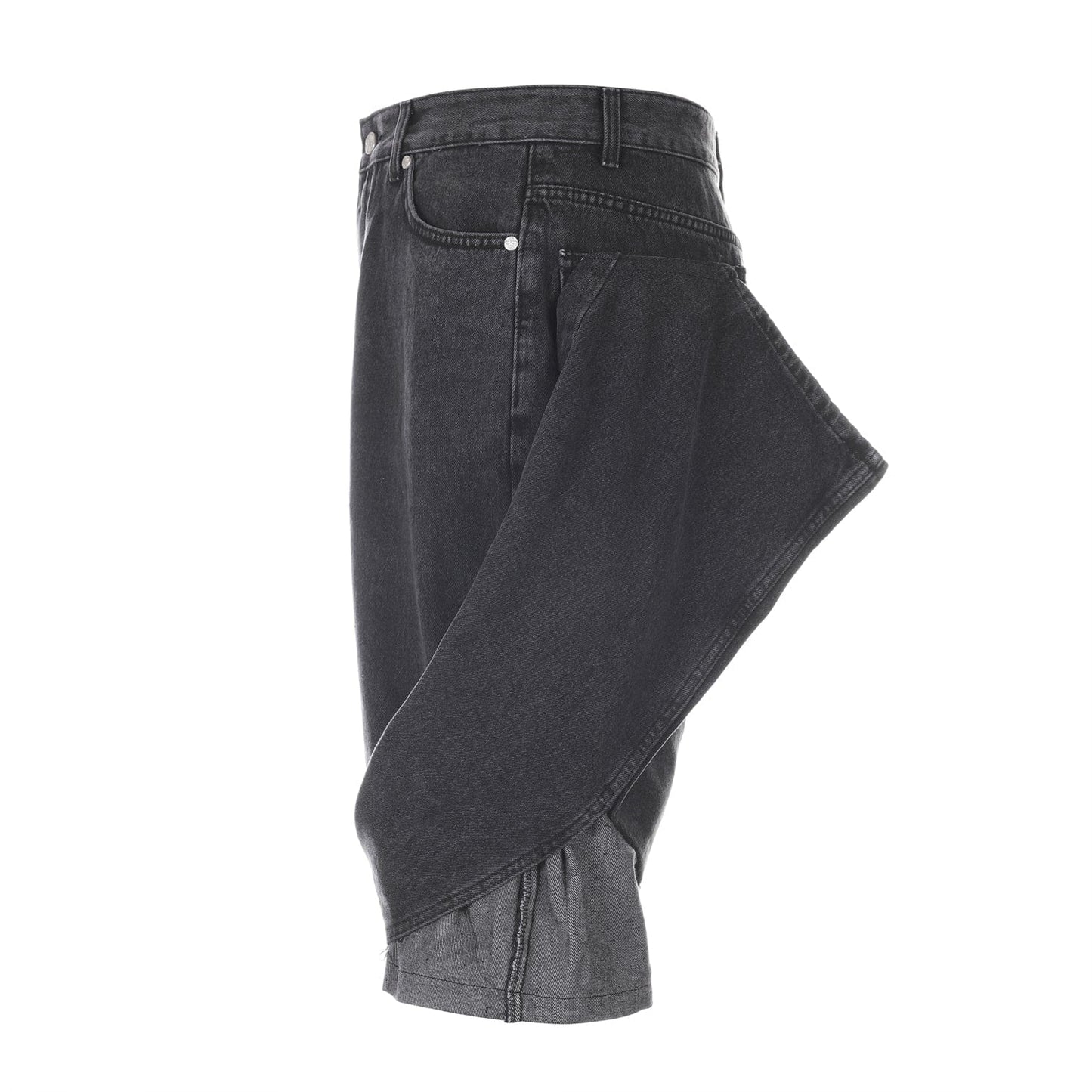 surgery bermuda folding pants 'black'-Surgery-APOC STORE