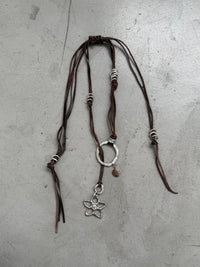 Iron Vine Necklace-Crystal-APOC STORE