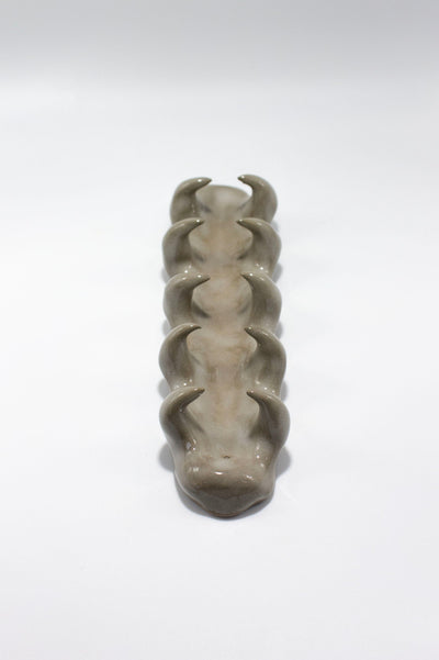 Green incense holder 10 horns-Cléo SJölander-APOC STORE