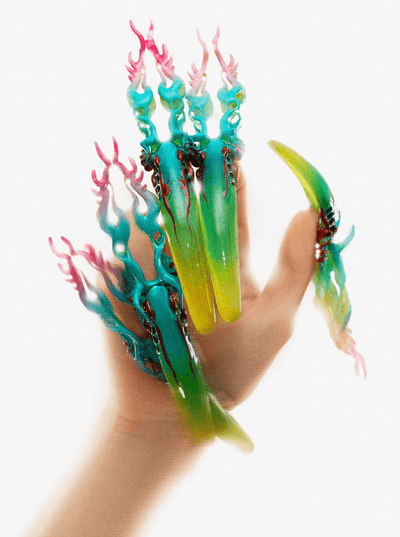 Exotic Giger Blue Green-Texto Dallas-APOC STORE