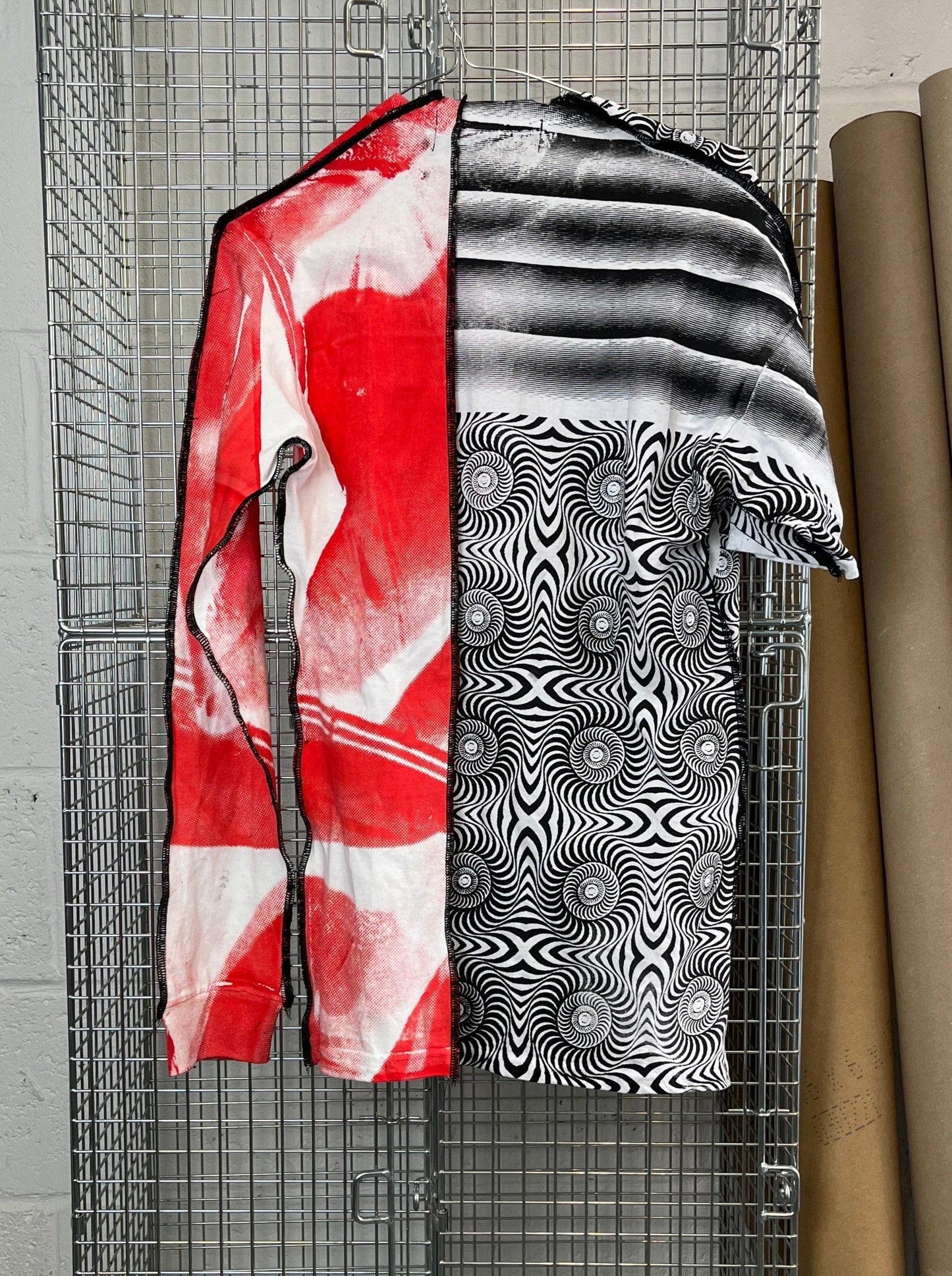 #20 asymmetric split top-Pip Paz-Howlett-APOC STORE