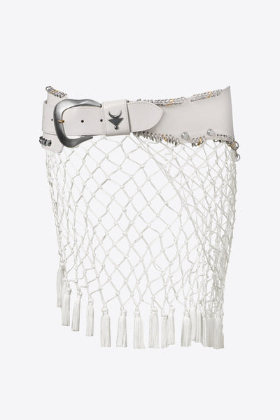 Pirate belt long Ivory-INAN-APOC STORE