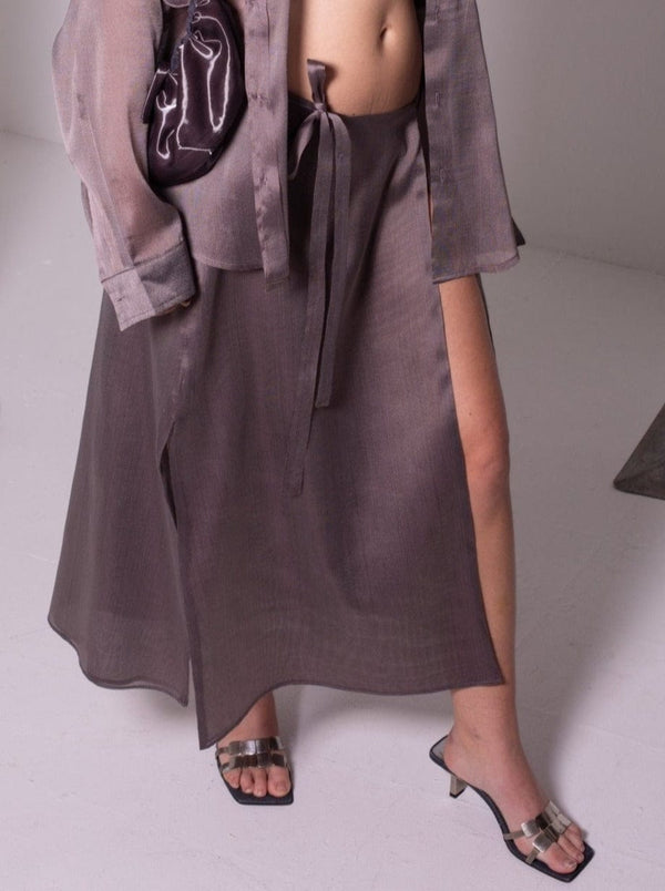 January Wrap Skirt-Nadine Mos-APOC STORE