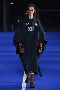 SUPPORTER PONCHO COAT BLACK-Cognomen-APOC STORE