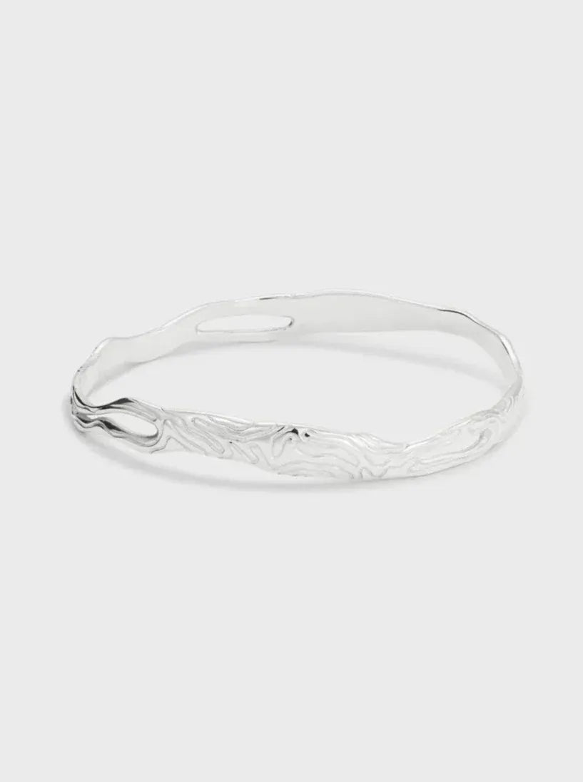 Thin Globe Bangle-OCTI-APOC STORE