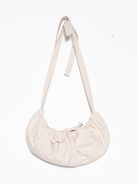 Ivory Croissant Bag-Nadine Mos-APOC STORE
