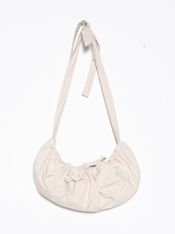 Ivory Croissant Bag-Nadine Mos-APOC STORE