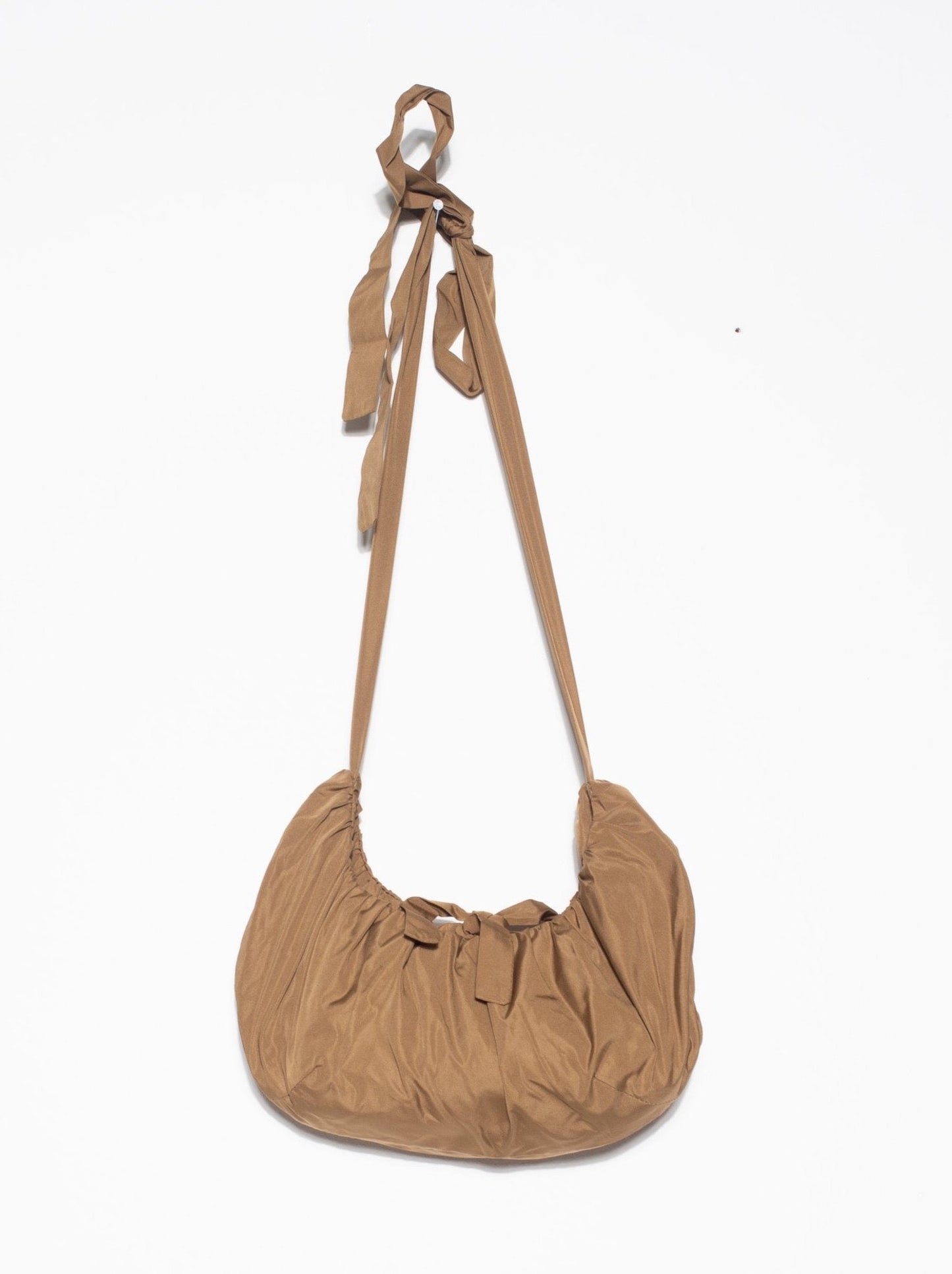 Bronze Croissant Bag-Nadine Mos-APOC STORE