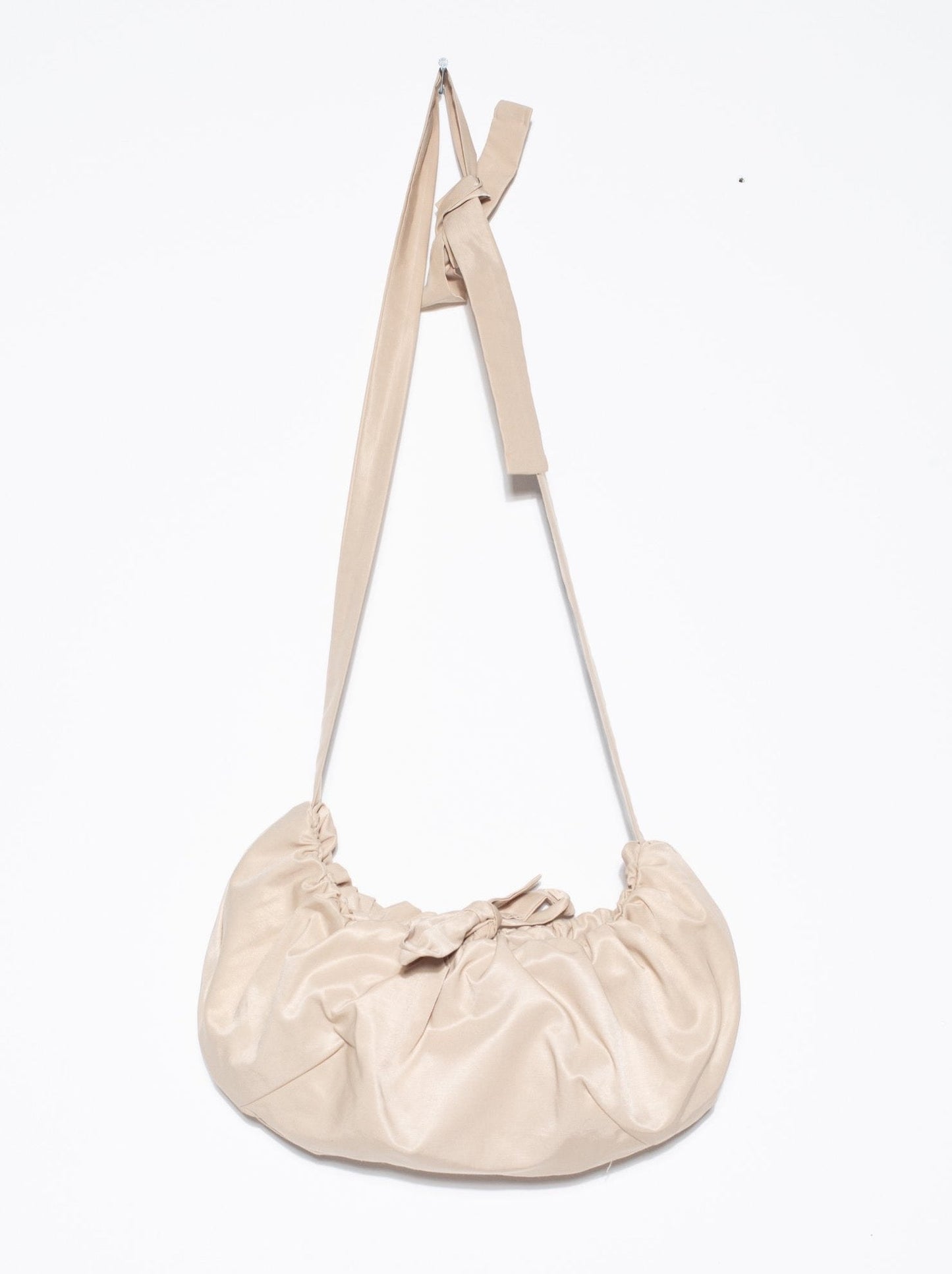 White Sand Croissant Bag-Nadine Mos-APOC STORE