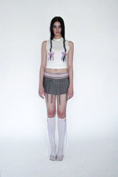 Bow lace socks-Clara Colette Miramon-APOC STORE