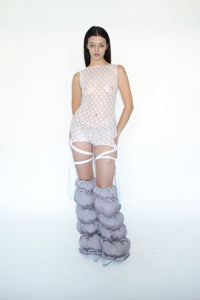 Bow lace romper-Clara Colette Miramon-APOC STORE