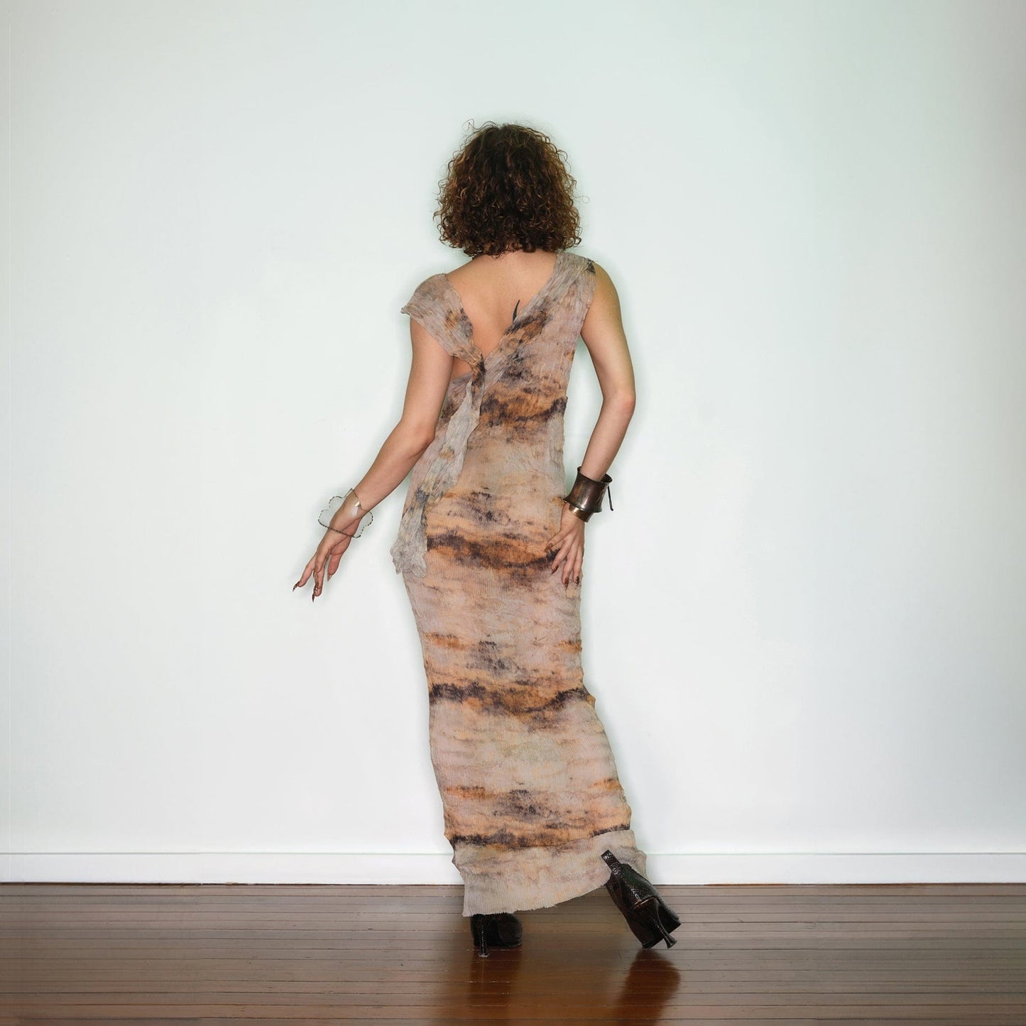 Plisse Dress-Jules Bramley-APOC STORE