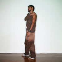 Panelled Dark Wash Pants-Jules Bramley-APOC STORE