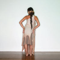 Draped Ribbed Skirt-Jules Bramley-APOC STORE