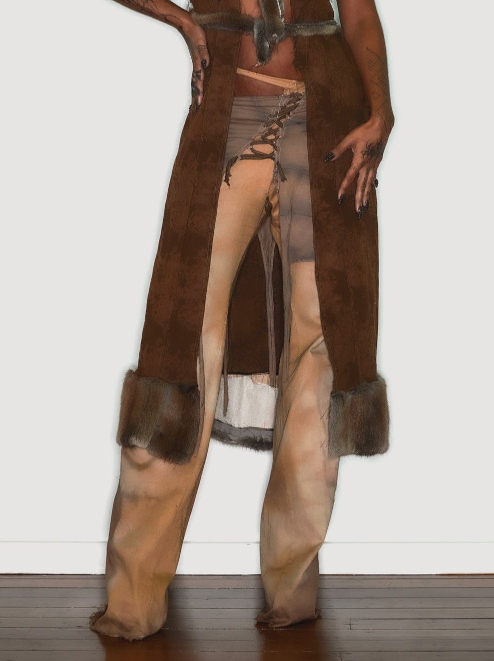 Braided Skirt-Jules Bramley-APOC STORE