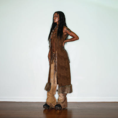 Braided Skirt-Jules Bramley-APOC STORE