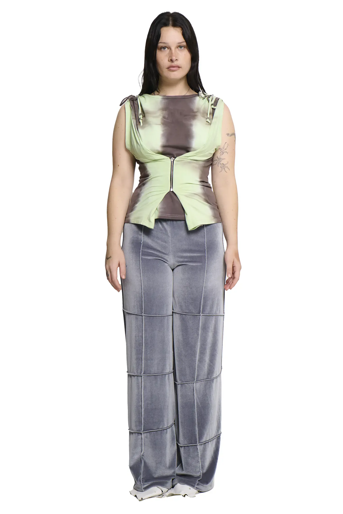Spider Pant - Grey (Straight)
