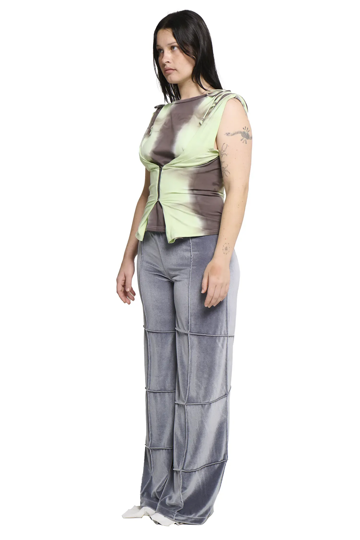 Spider Pant - Grey (Straight)