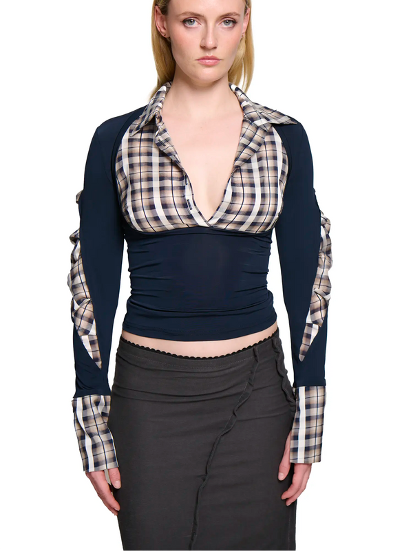 Annas Shirt - Plaid-Karlaidlaw-APOC STORE