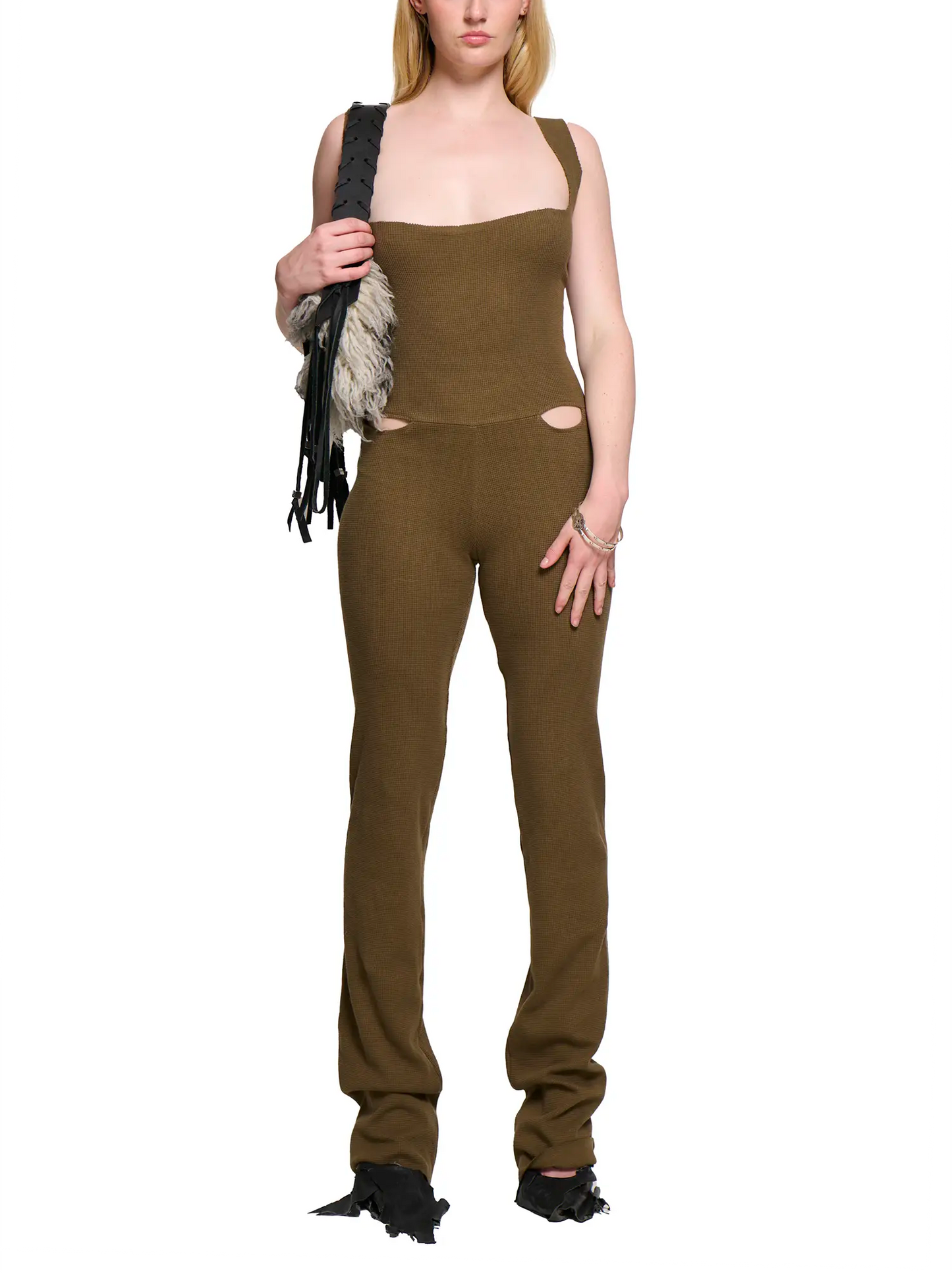 Cat-Suit - Khaki-Karlaidlaw-APOC STORE