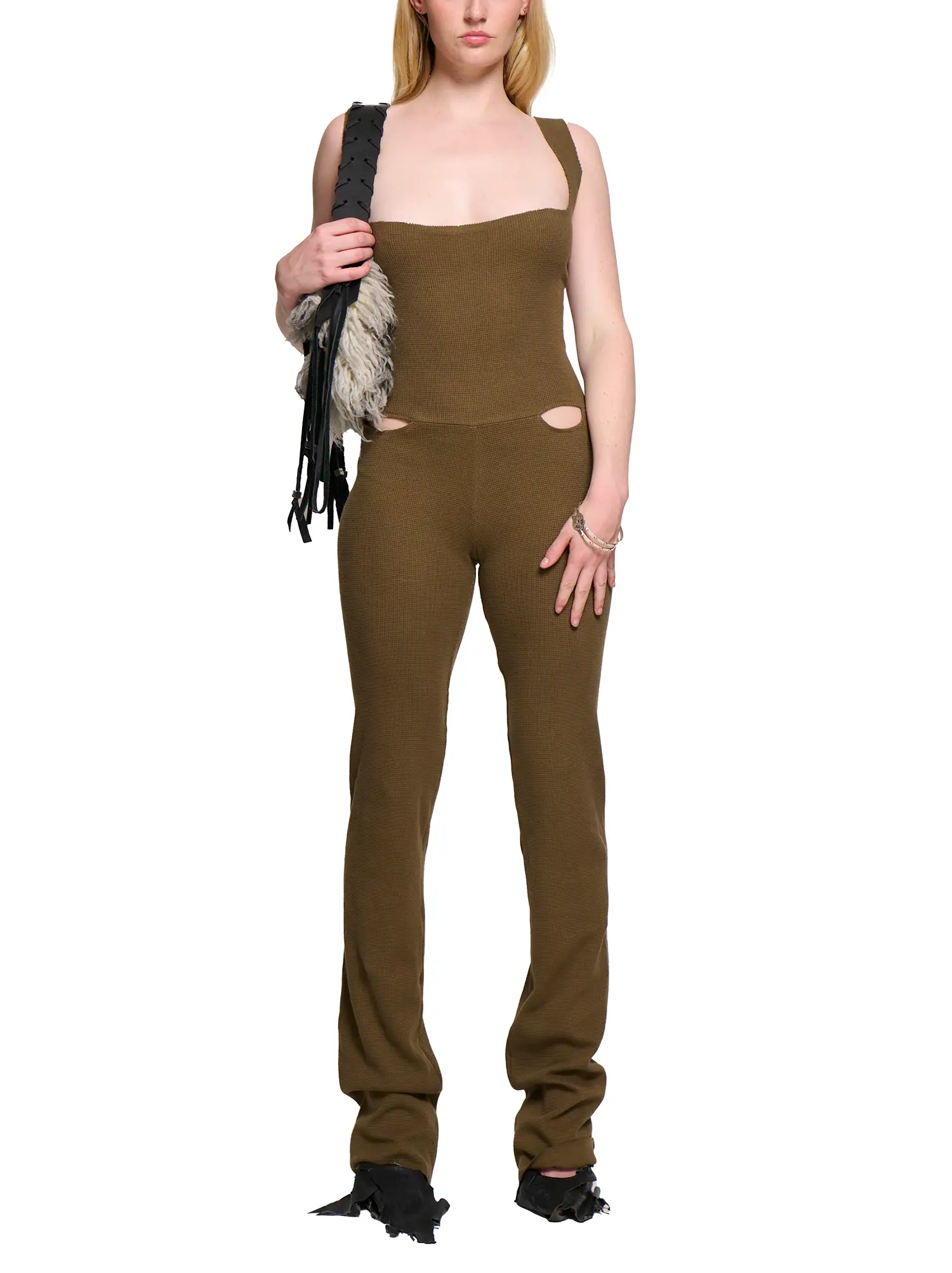 Cat-Suit - Khaki-Karlaidlaw-APOC STORE