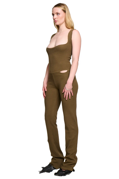 Cat-Suit - Khaki-Karlaidlaw-APOC STORE