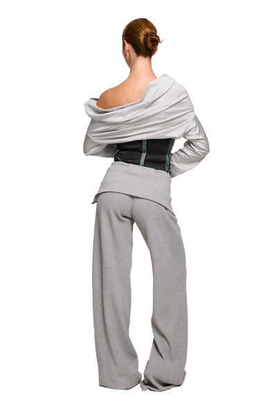 Waffle Jester Pant - Grey Marle-Karlaidlaw-APOC STORE