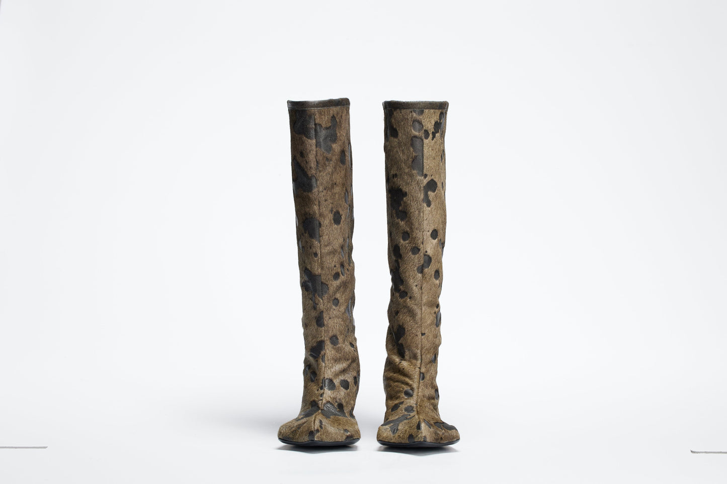 DRAGO WIDE-CALF BOOTS - SPOTTED BROWN-BHIVE-APOC STORE