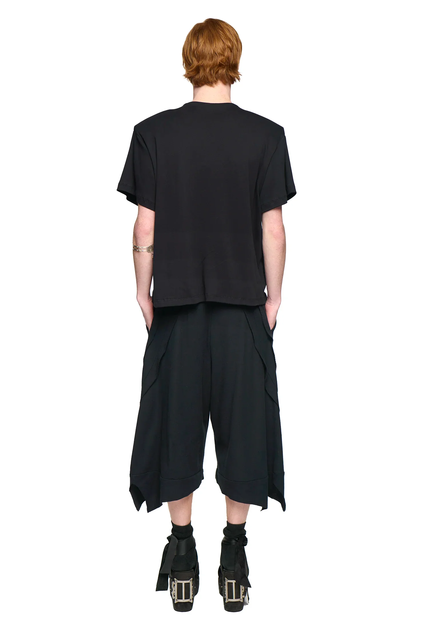 Terry Pirate Short - Black-Karlaidlaw-APOC STORE