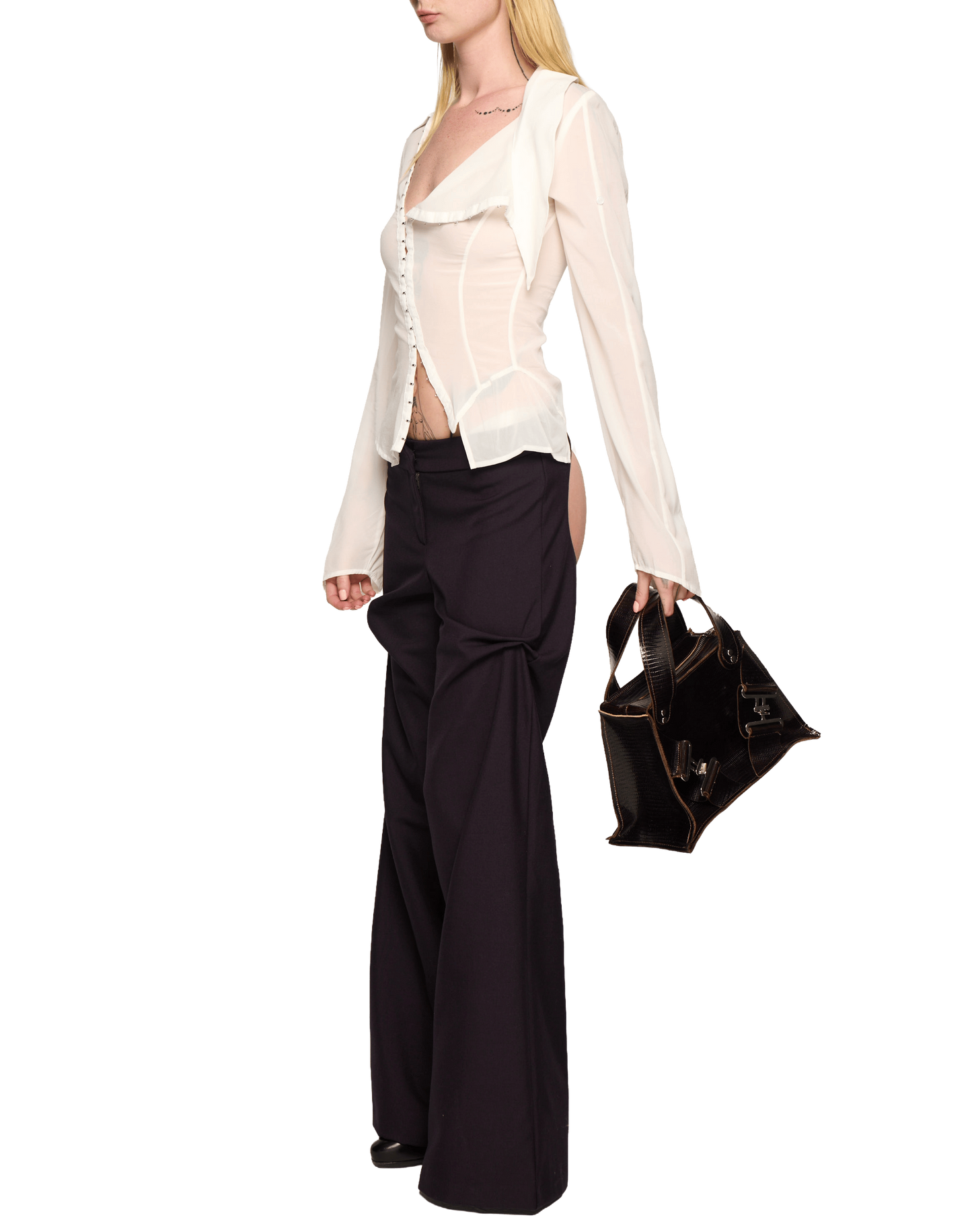 Phoebe Suit Pant - Purple