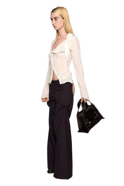 Phoebe Suit Pant - Purple