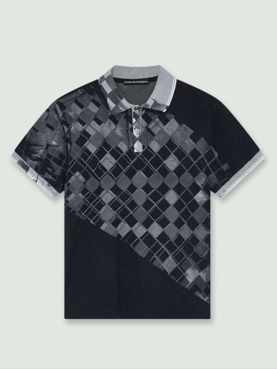 Grid Polo Shirt-Onrushw23fh-APOC STORE