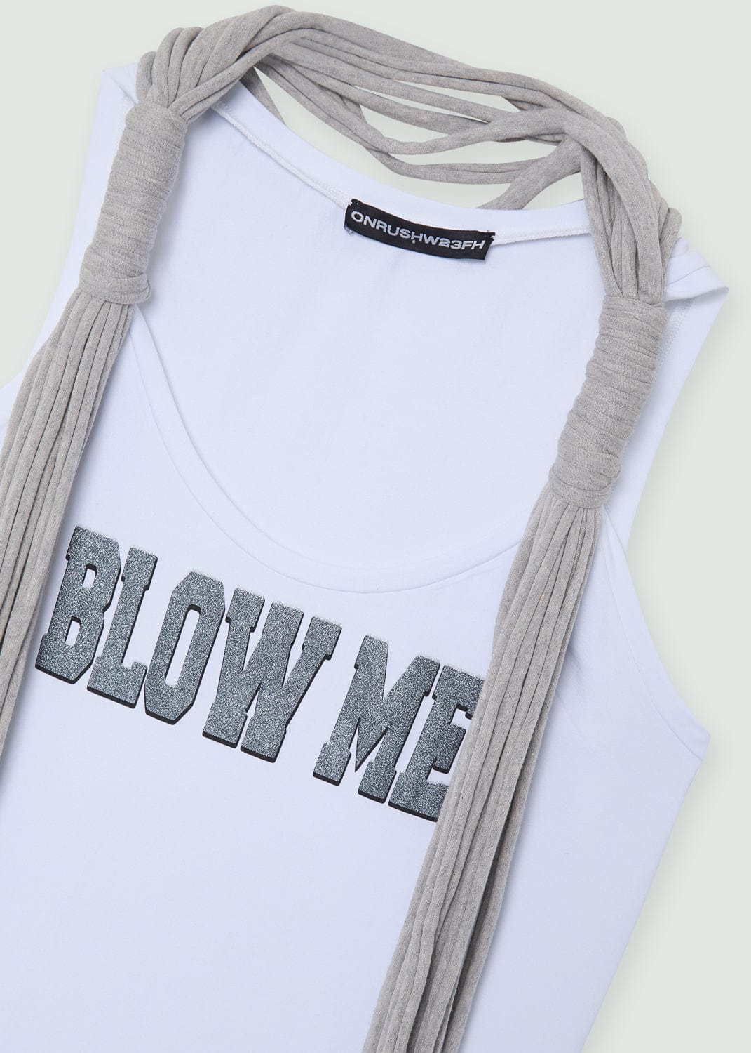 "Blow me" tank top-Onrushw23fh-APOC STORE