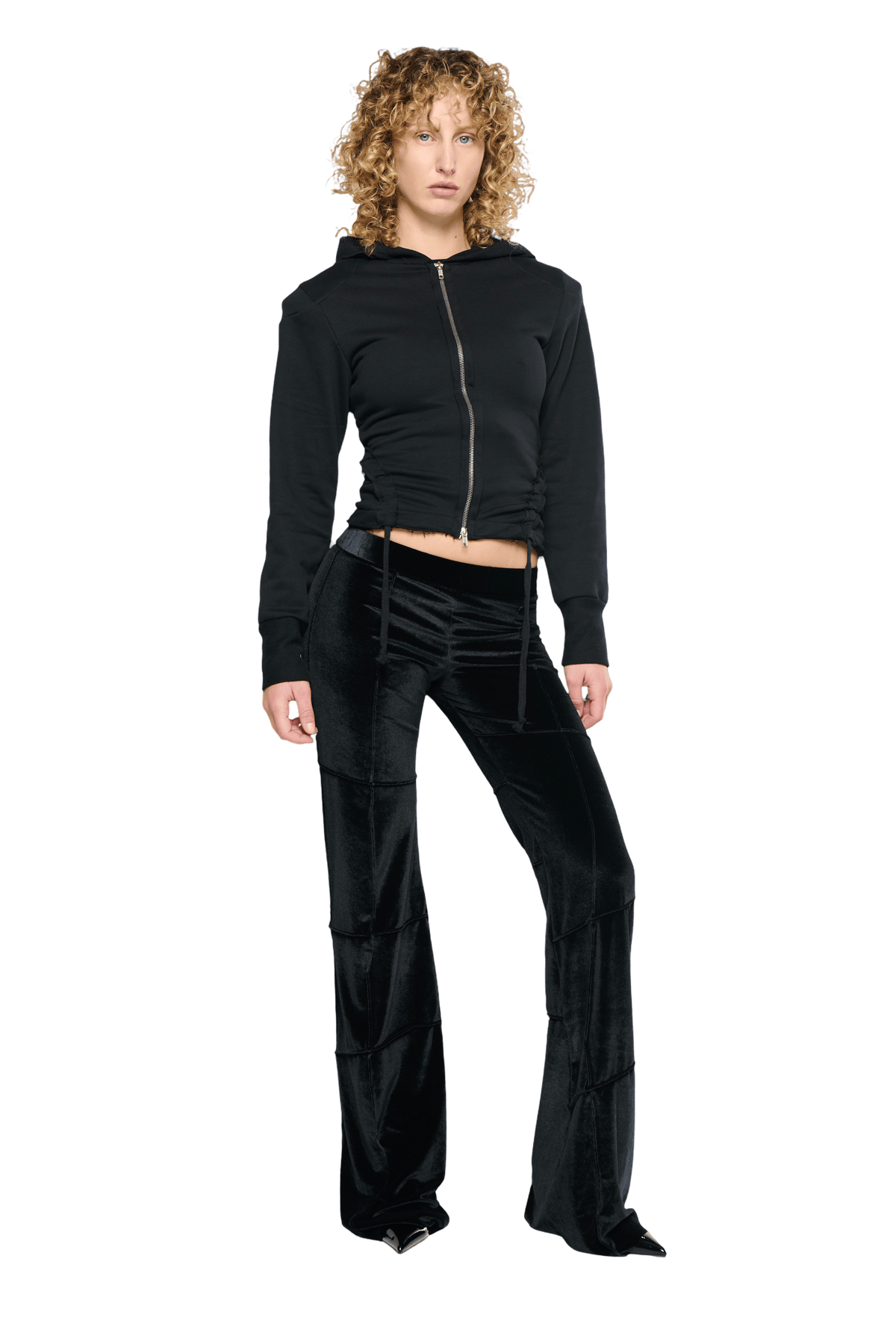 Spider Pant - Black (Flare)
