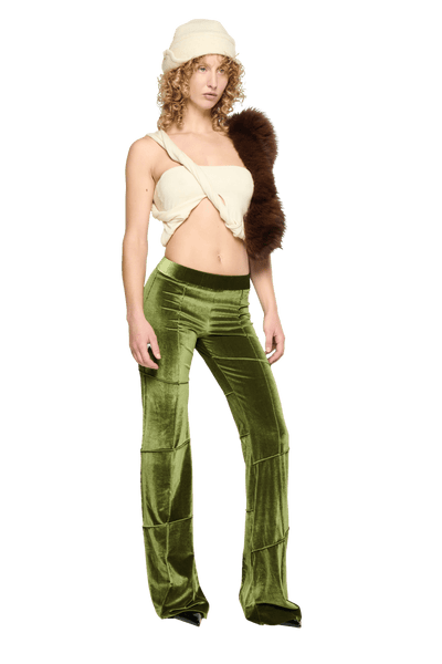 Spider Pant - Olive (Flare)
